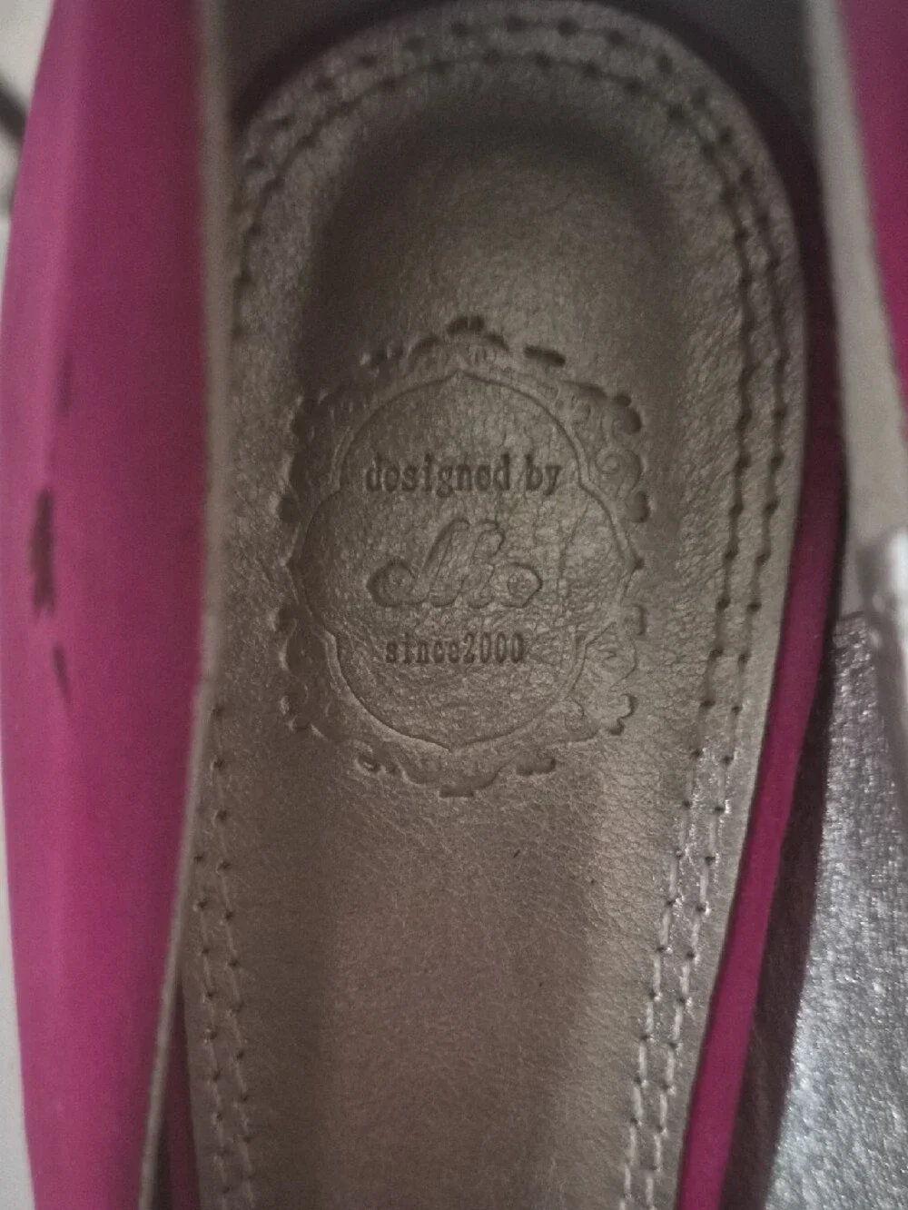 Women's Fuchsia Suede-Look High Heel Pumps